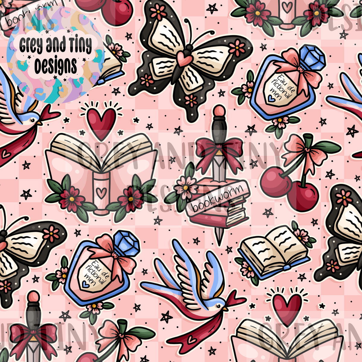Bookish tattoo