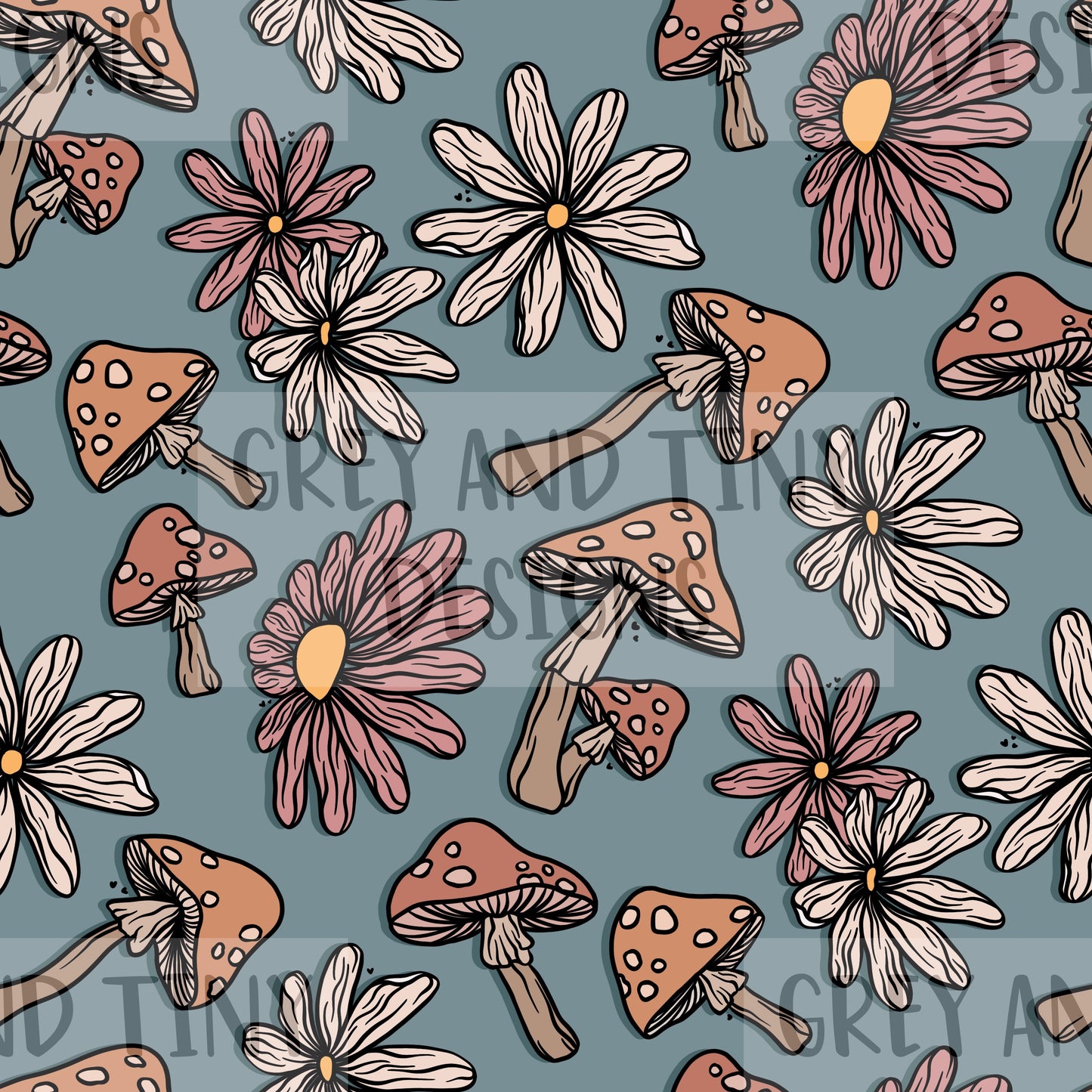 Vintage floral