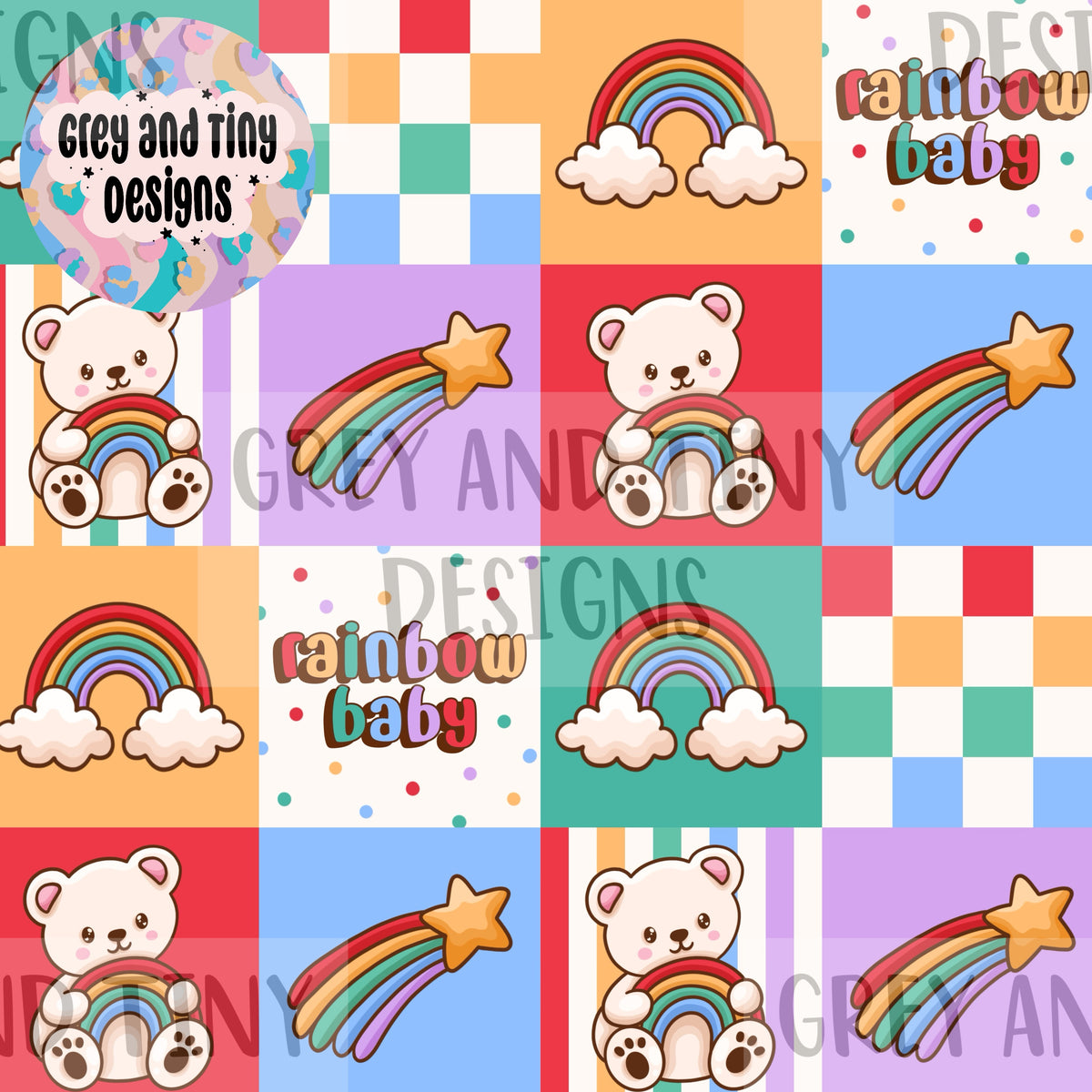 Rainbow baby check BUNDLE