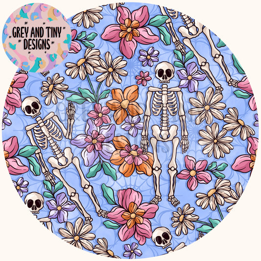 Skeleton floral
