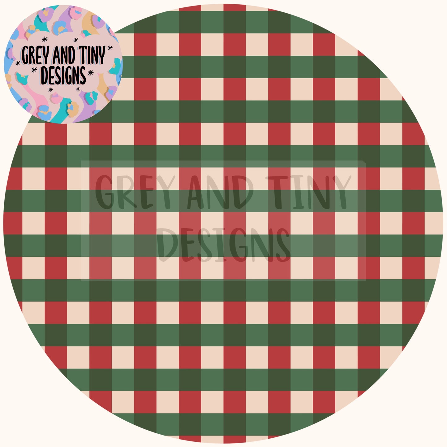 Christmas tartan