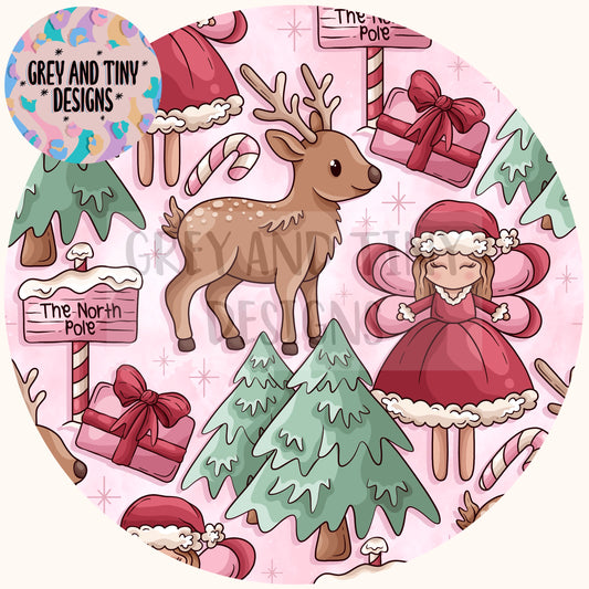 Fairy and her reindeer