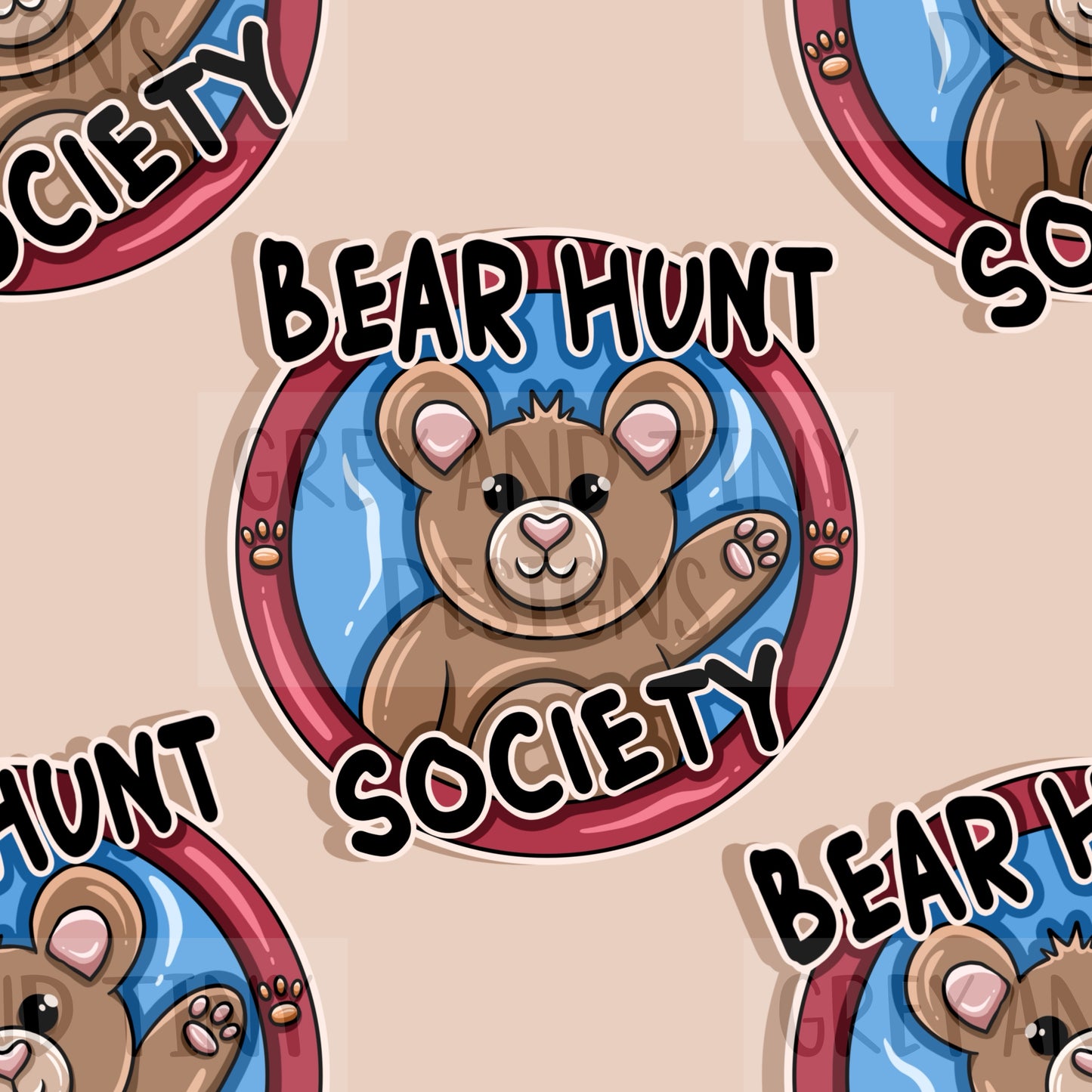 Bear hunt society