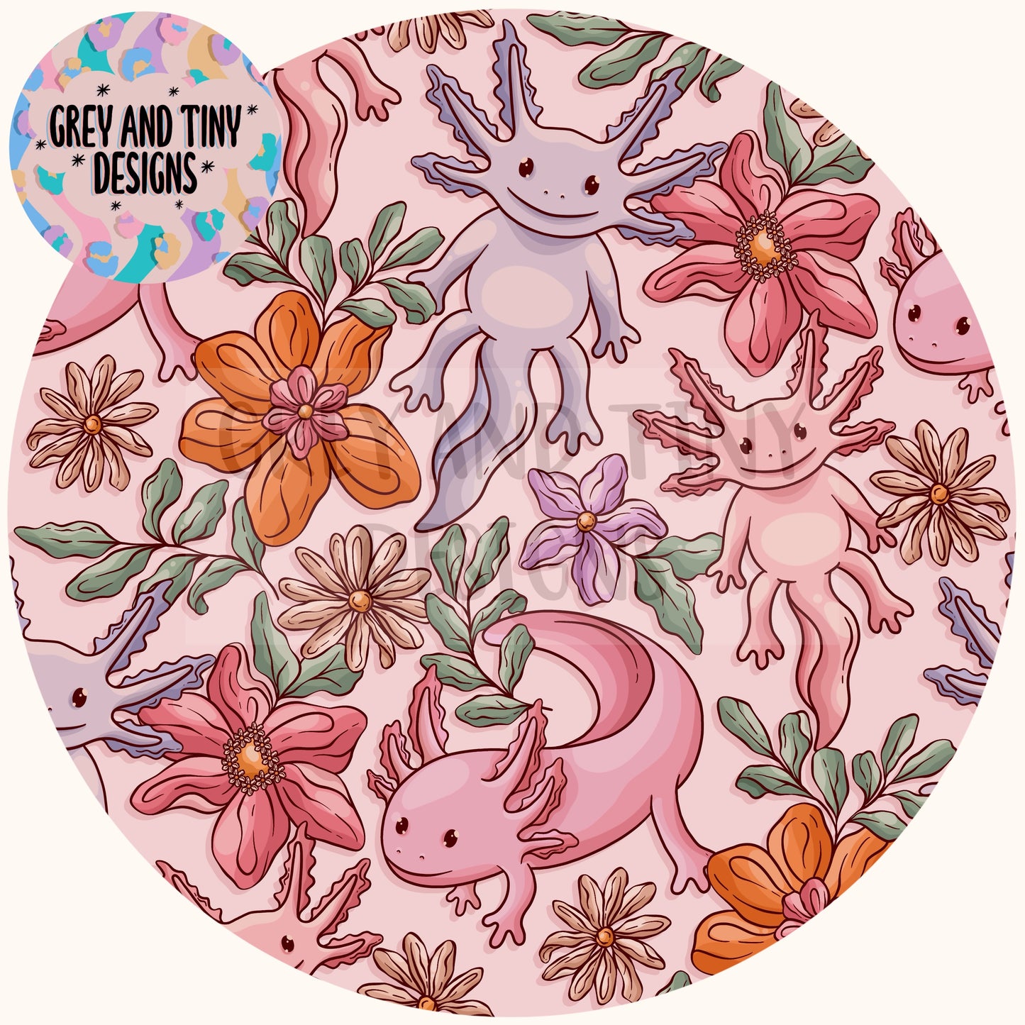 Axolotl floral