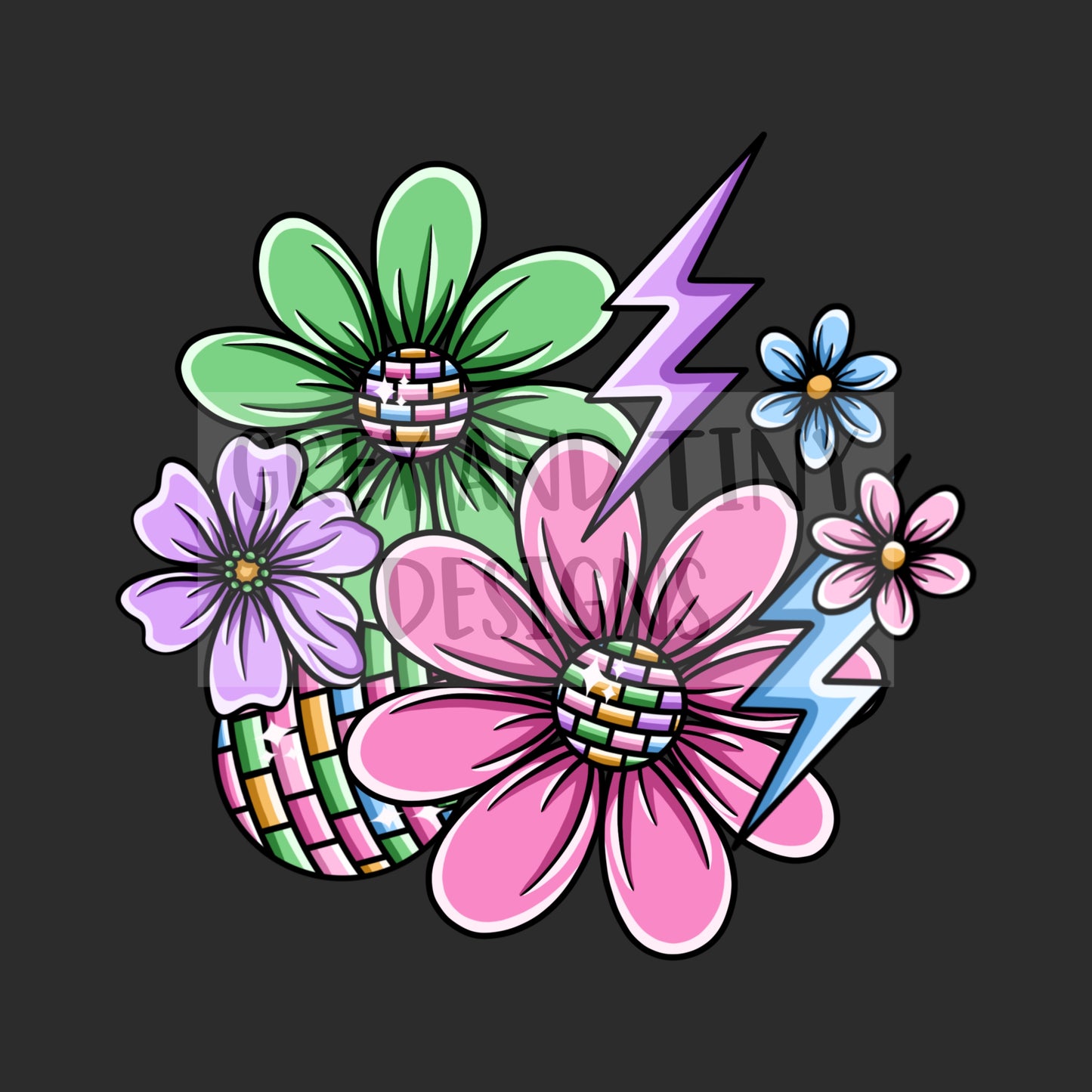 Disco floral png