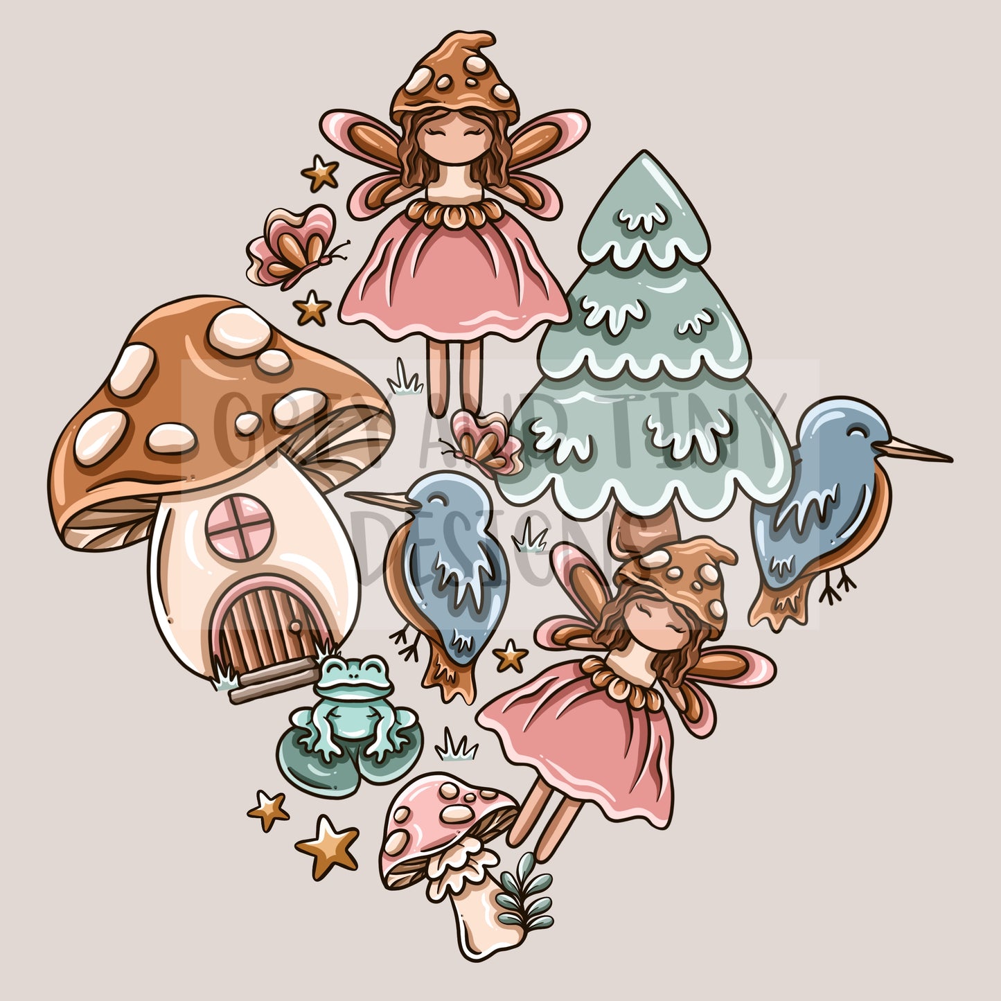 Woodland fairies png