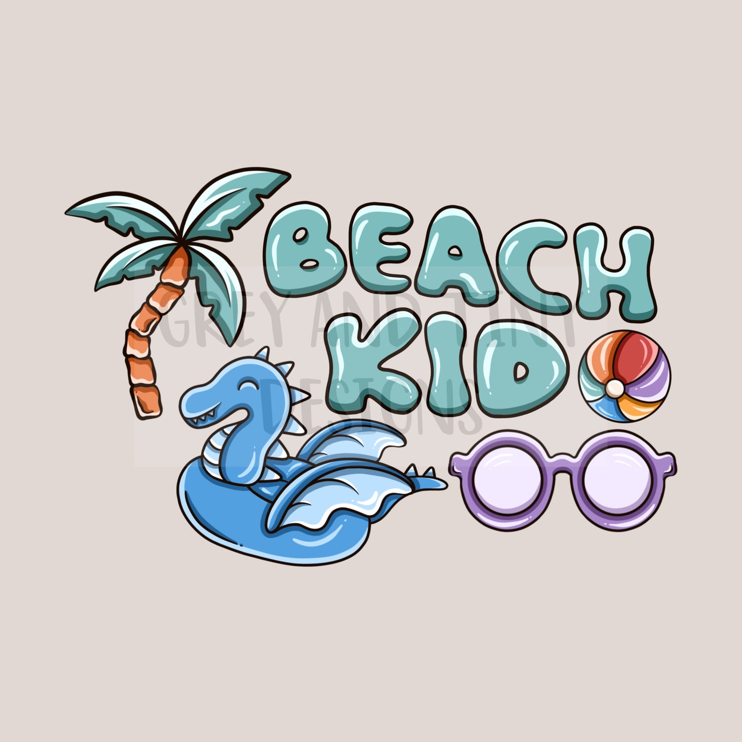 Beach kid png