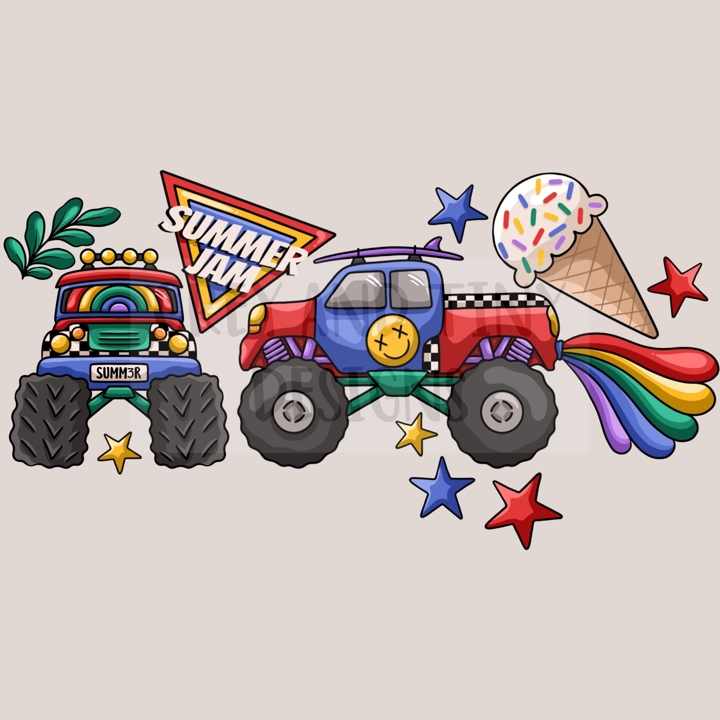 Summer trucks png
