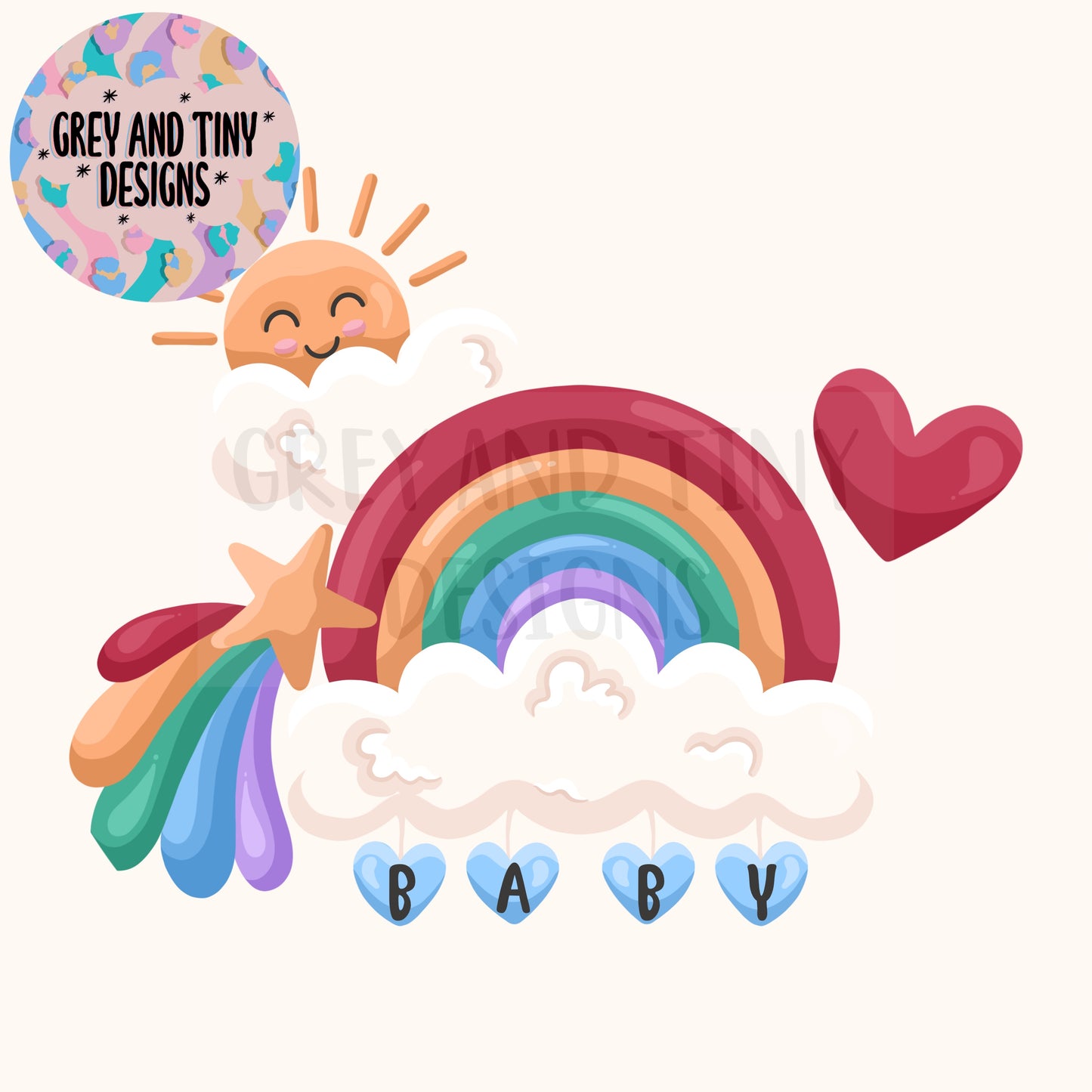 Rainbow baby png