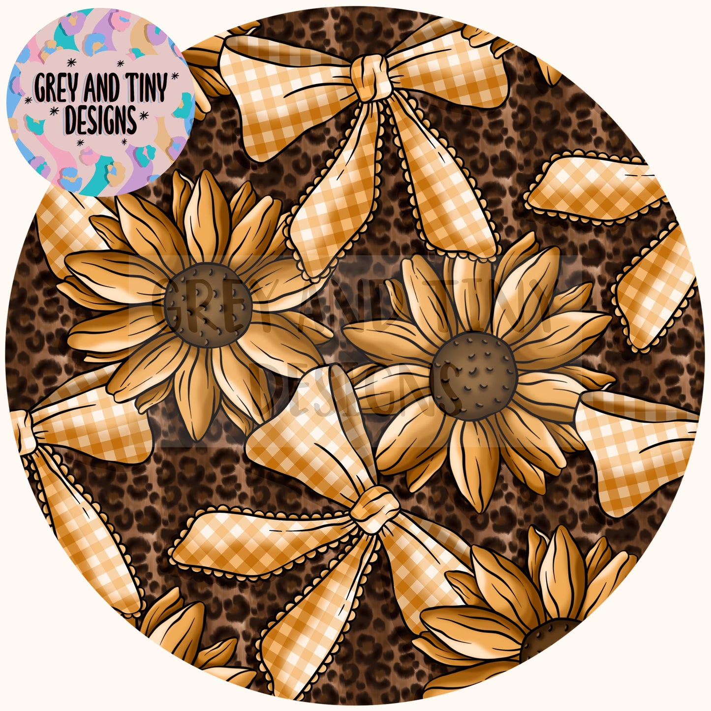 Sunflower bows