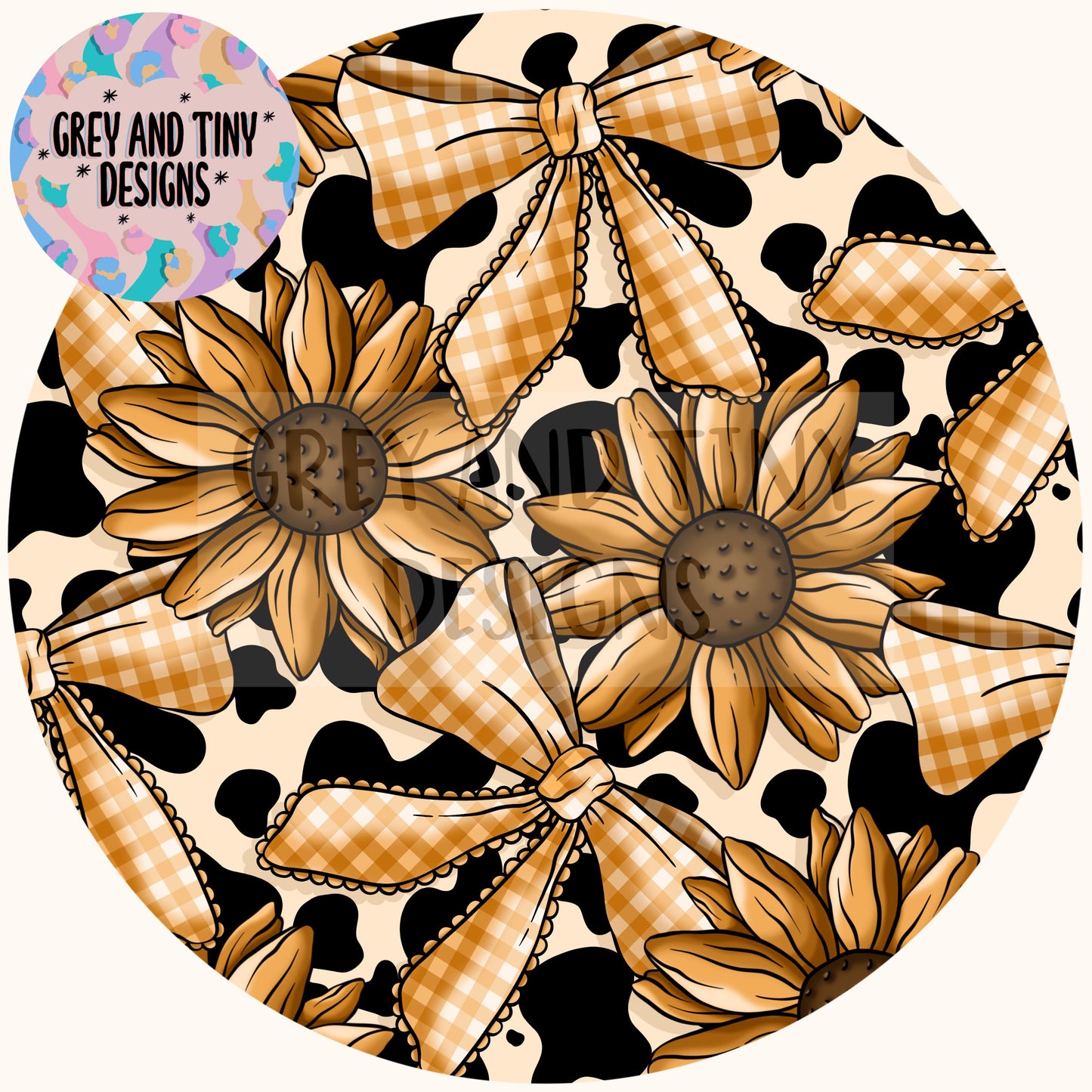 Sunflower bows