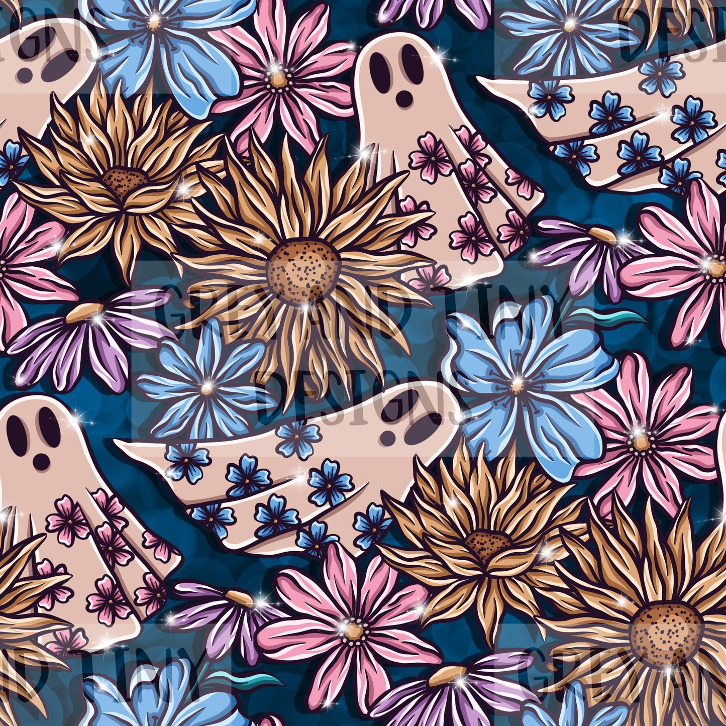Ghostie florals