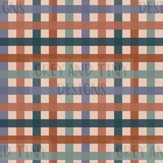Autumn gingham