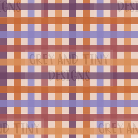 Autumn gingham