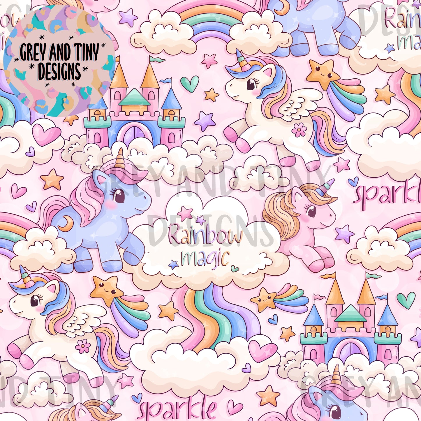 Rainbow magic ponies