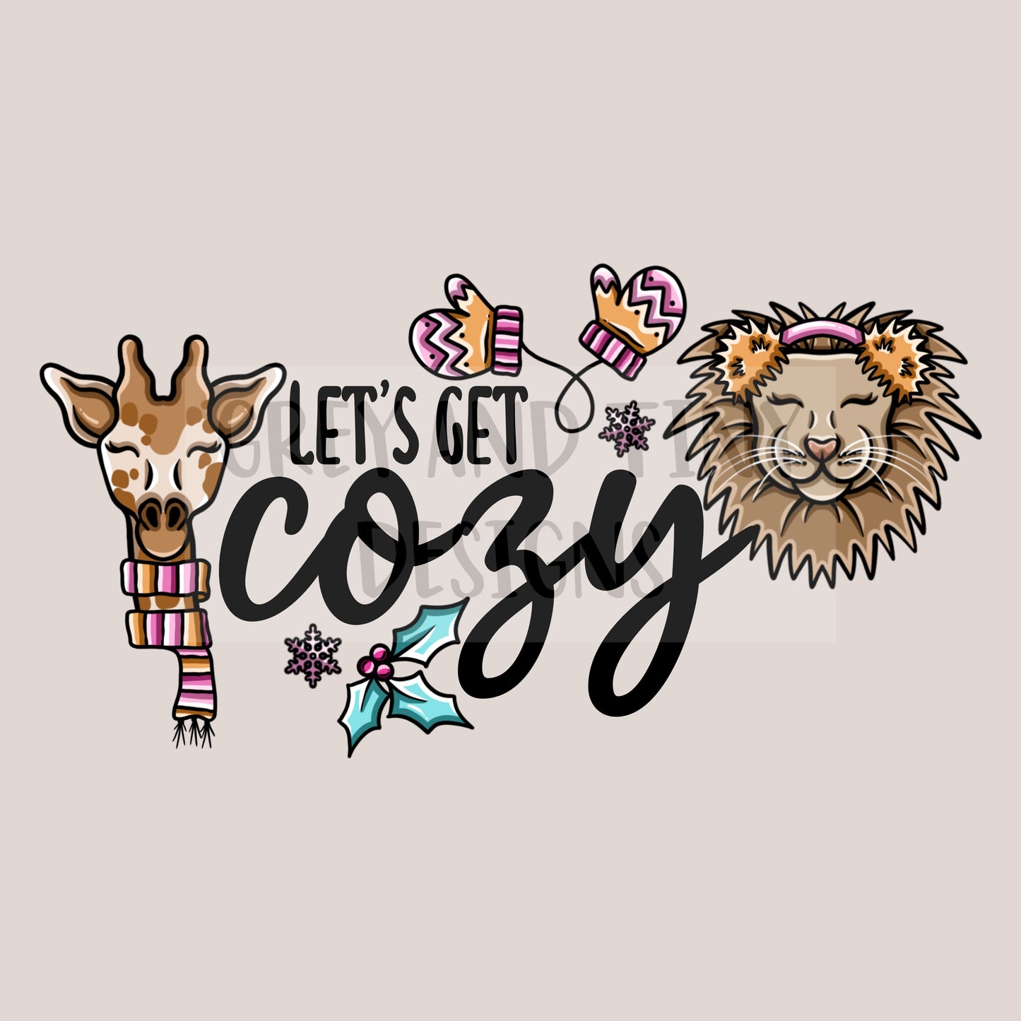 Cozy animals png