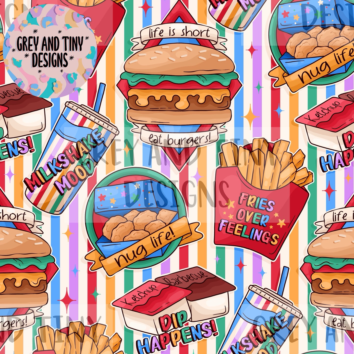 Fast food flash - exclusive colourway