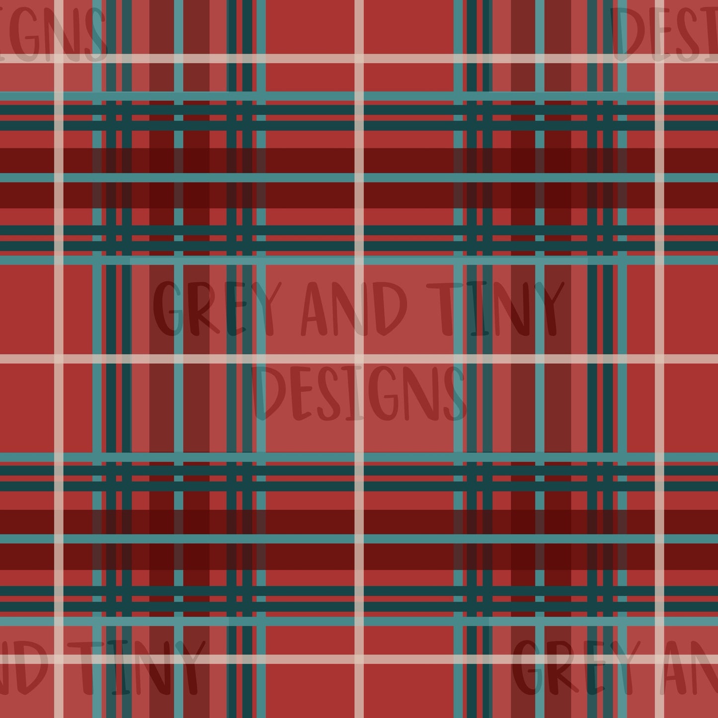Christmas tartan
