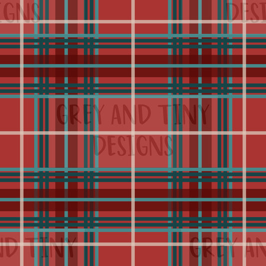 Christmas tartan