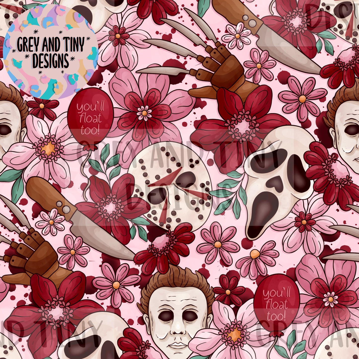 Horror florals LIMITED