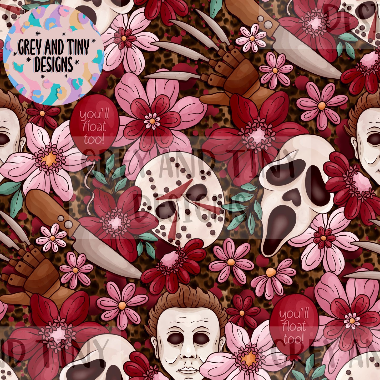 Horror florals LIMITED