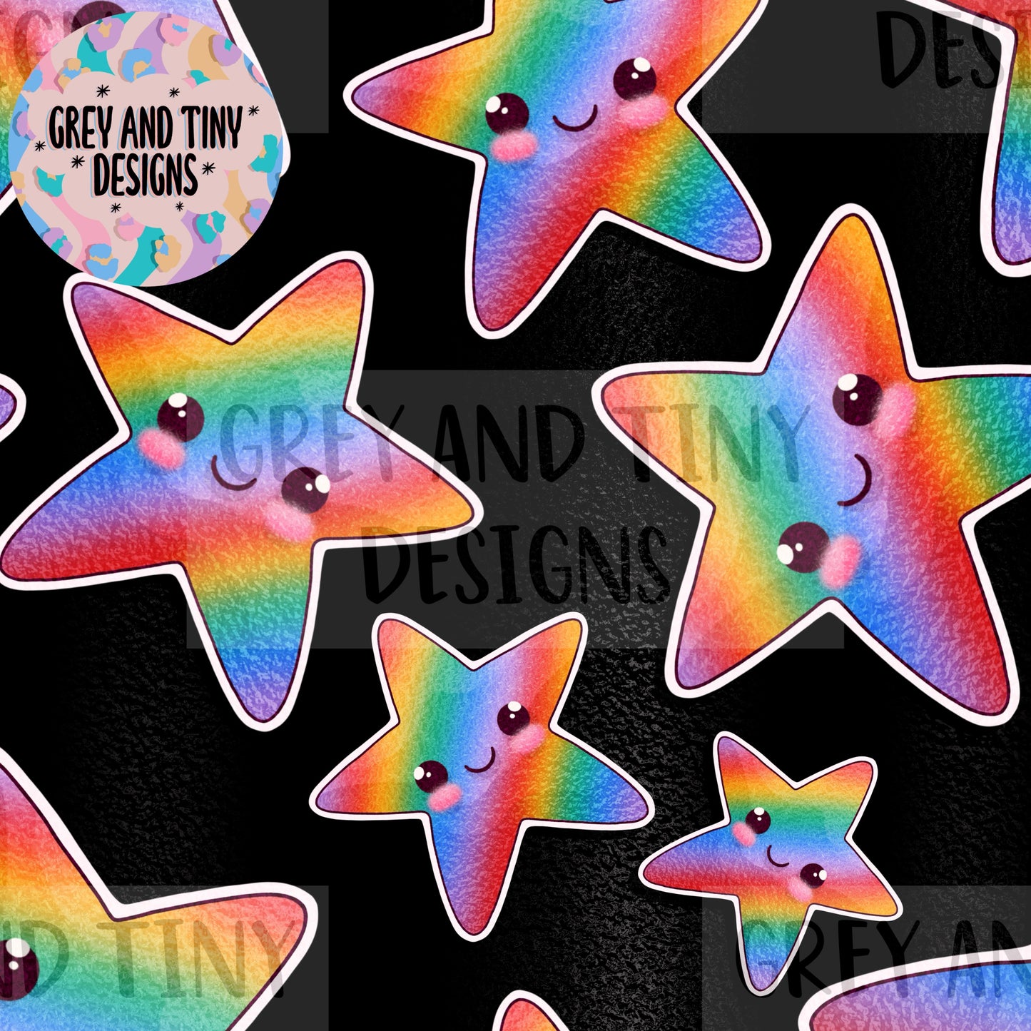 Rainbow stars