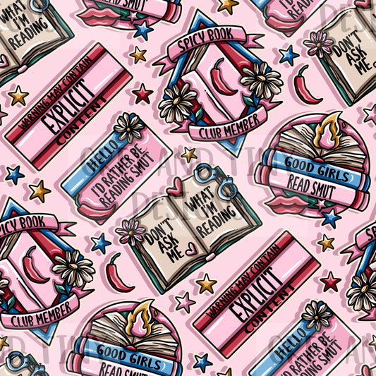 Spicy books tattoo flash