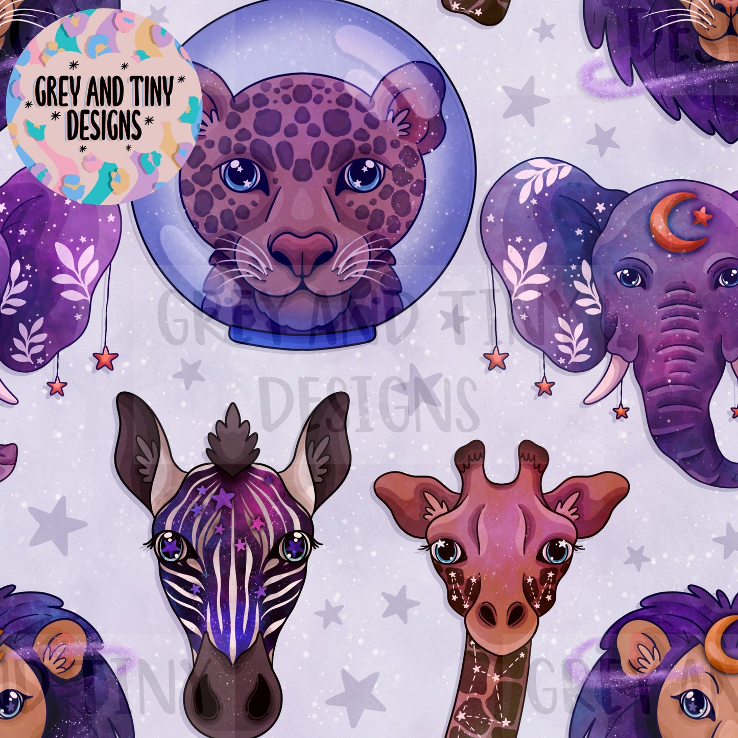 Celestial Safari animals