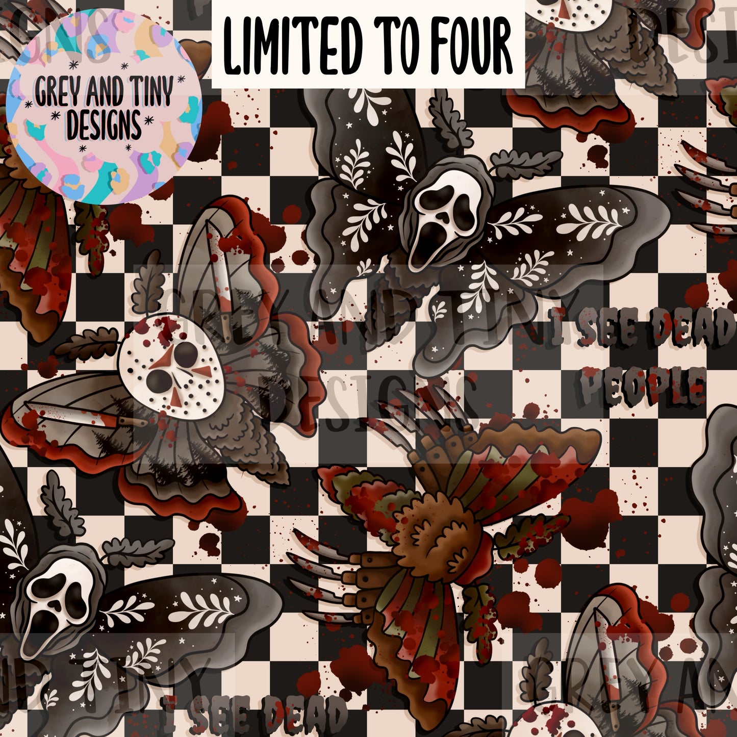 Horror moths LIMITED