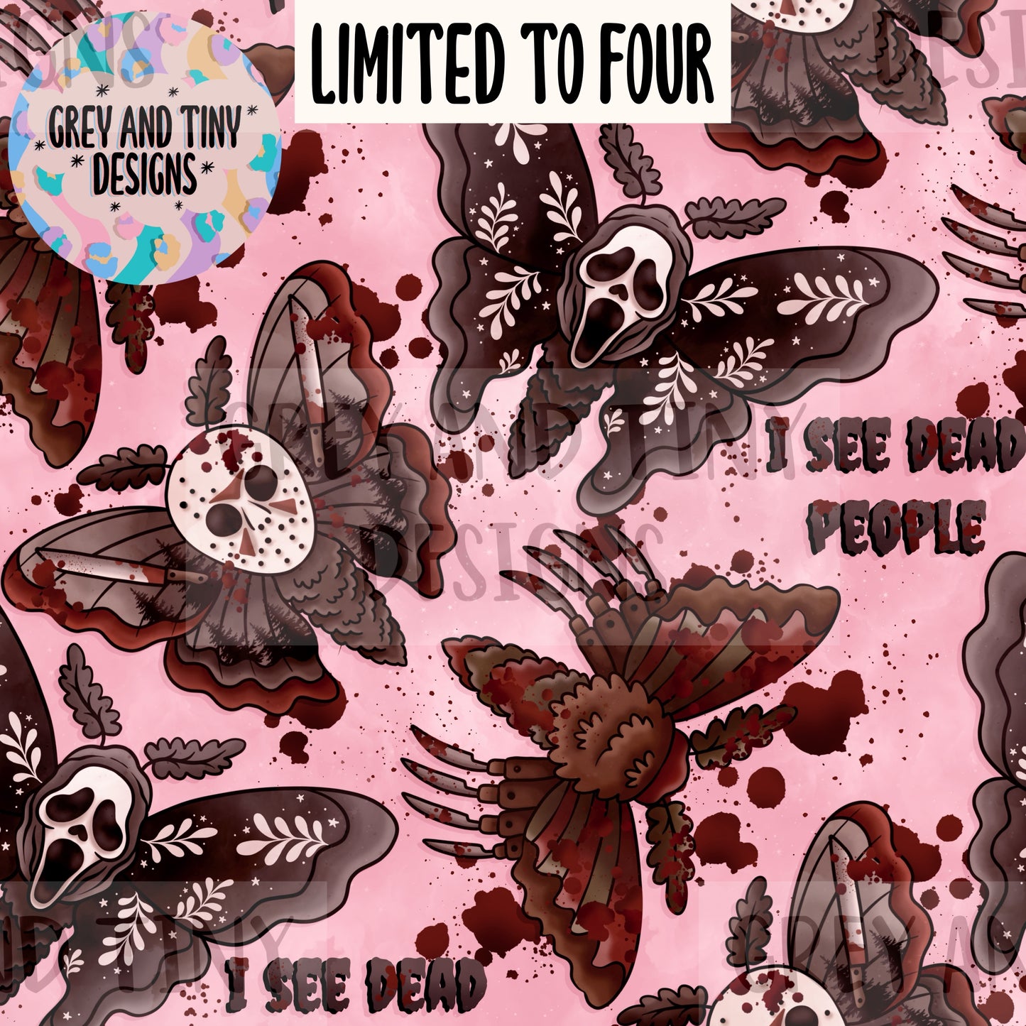 Horror moths LIMITED