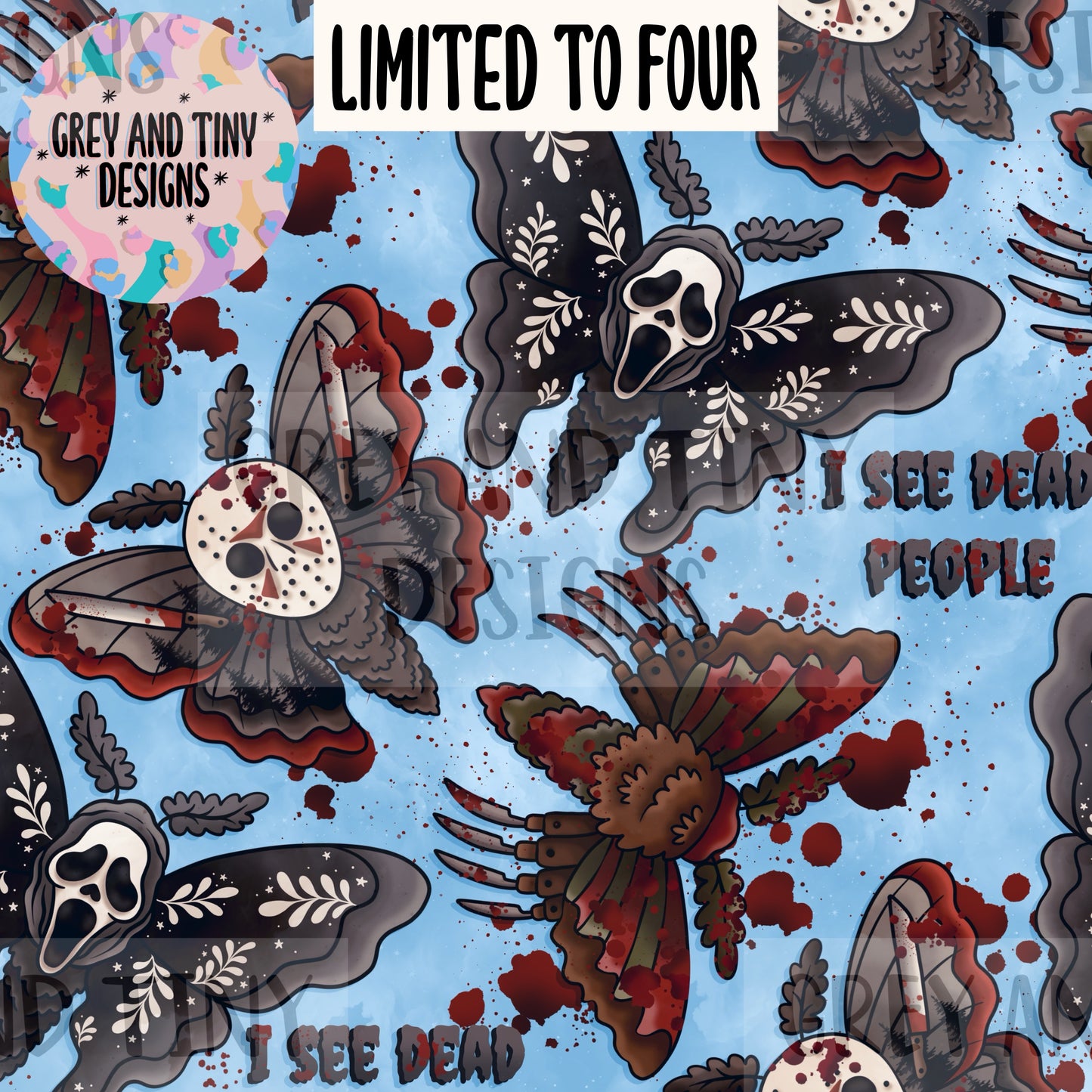 Horror moths LIMITED