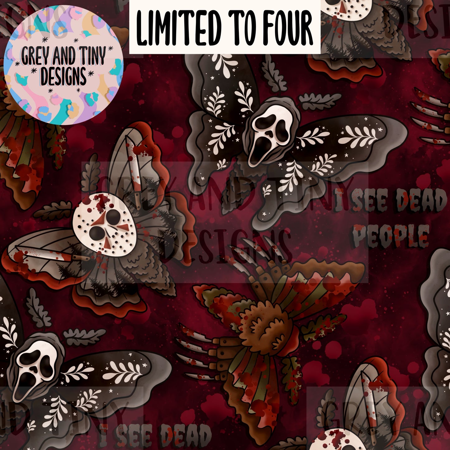 Horror moths LIMITED
