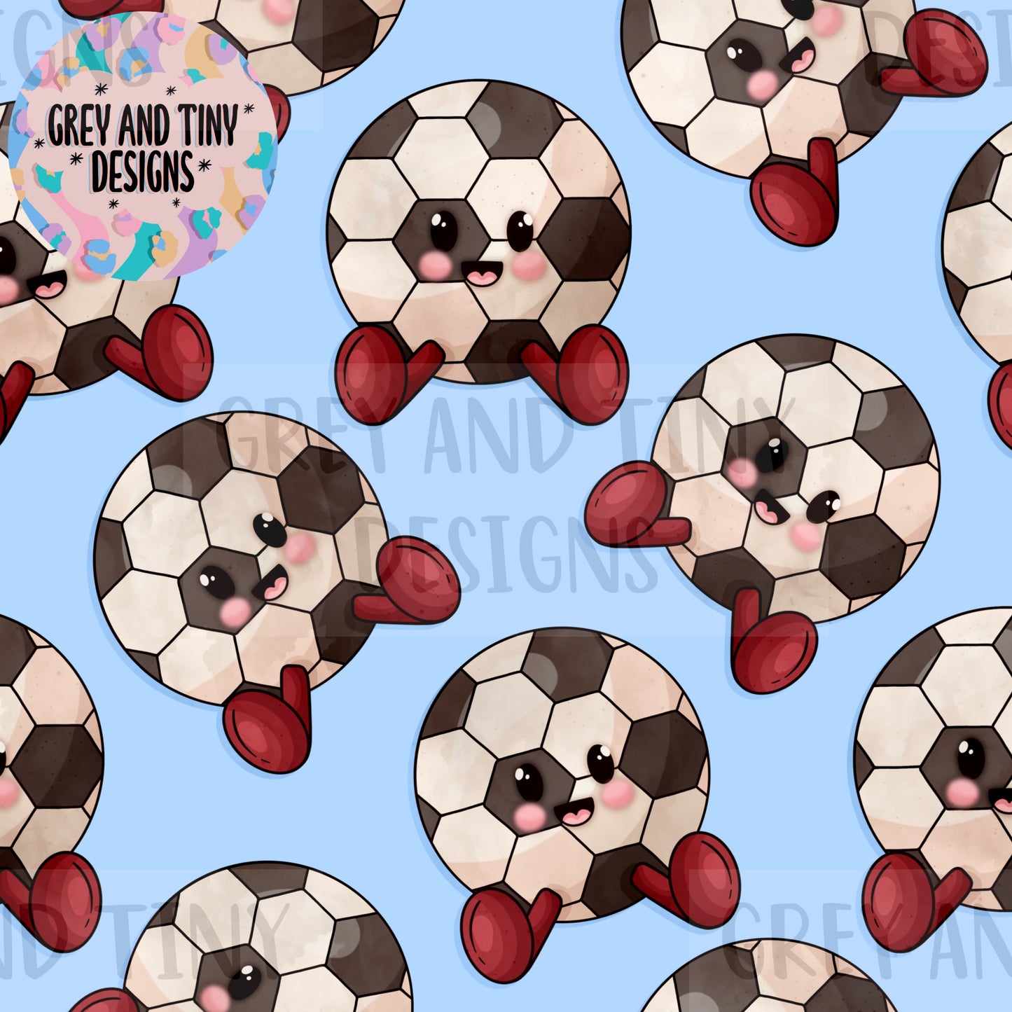 Kawaii footballs