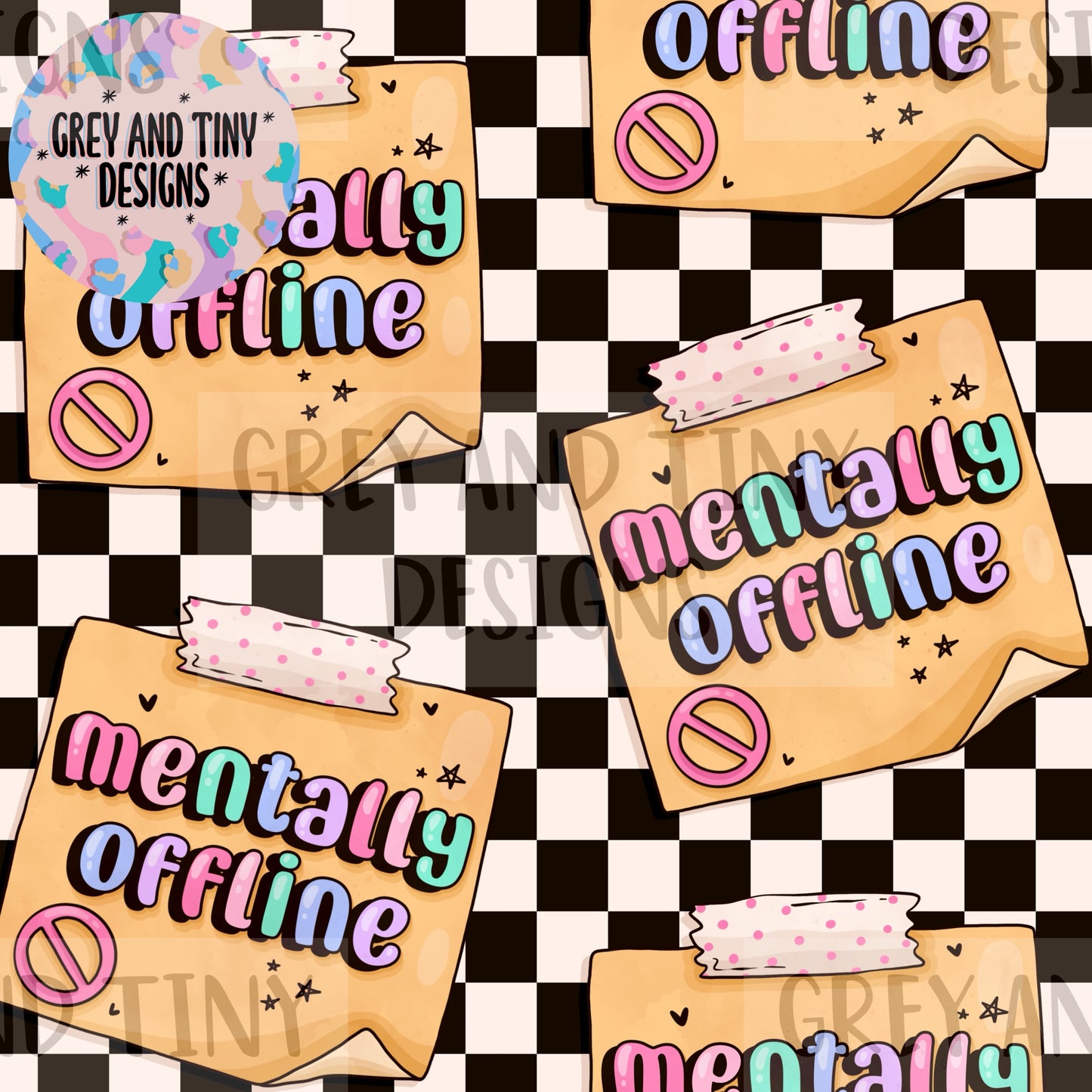 Mentally offline