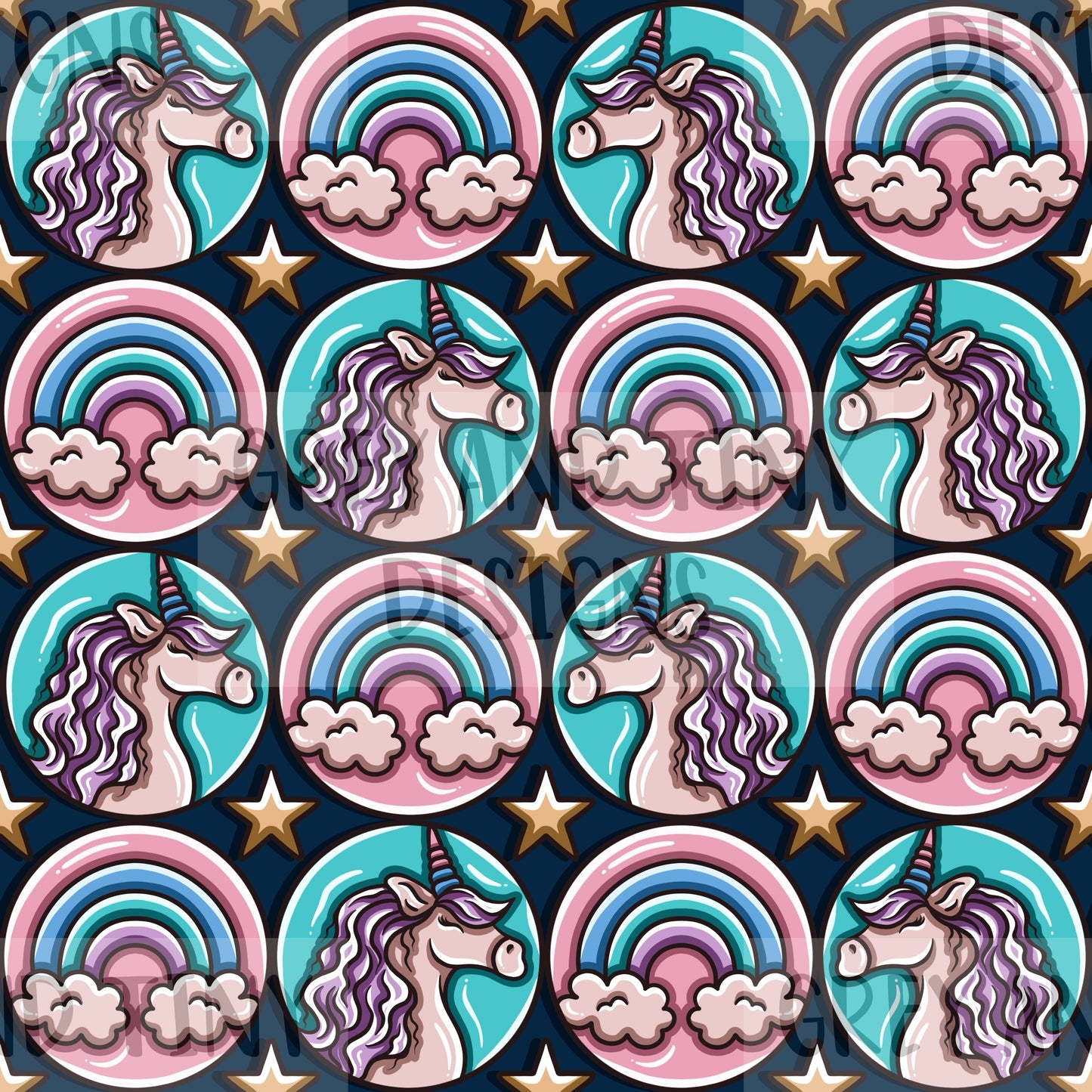 Circle unicorns