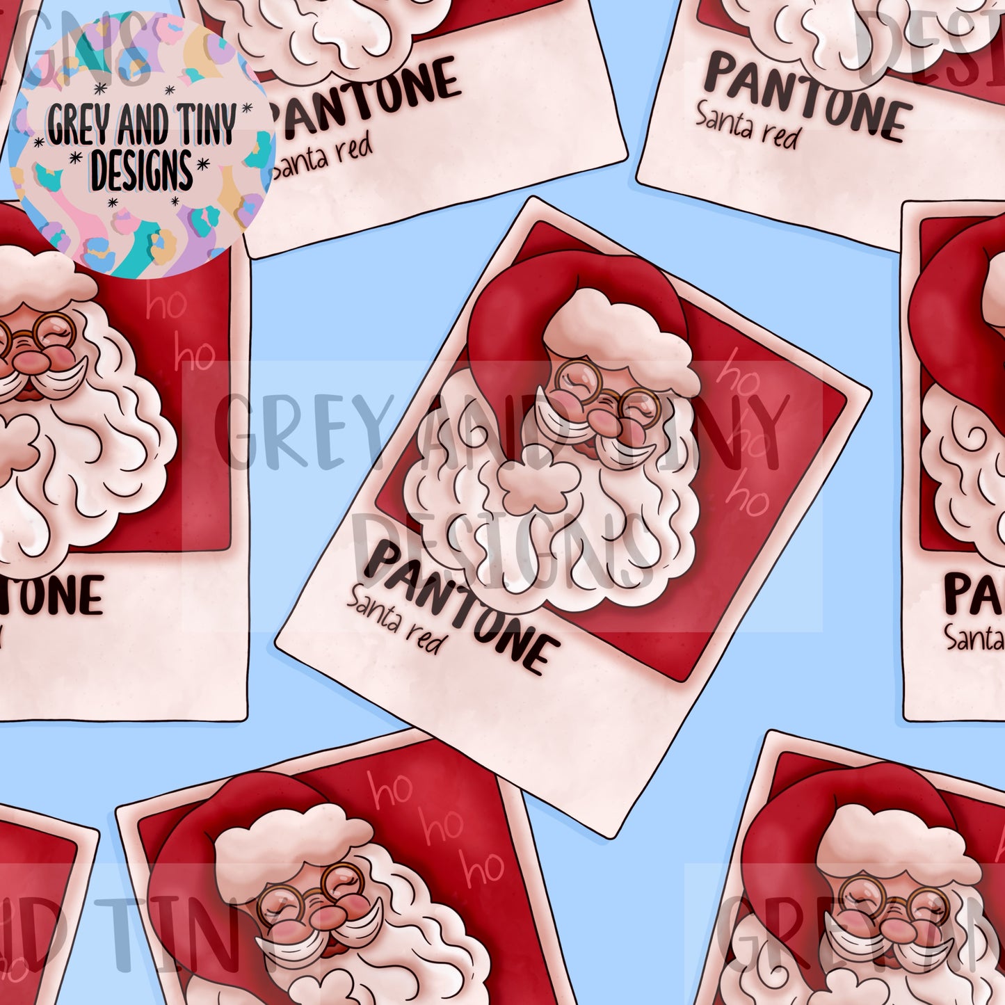 Pantone Santa red