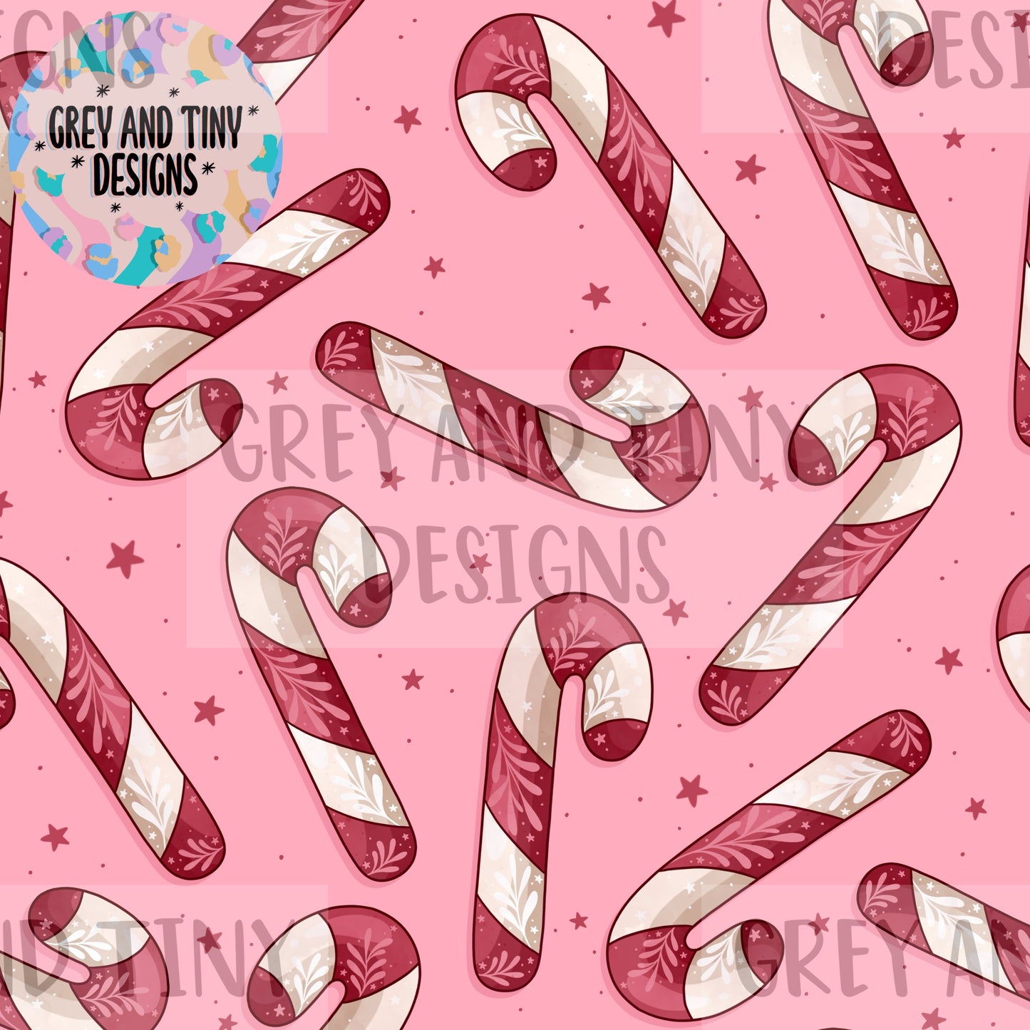 Pretty candy canes