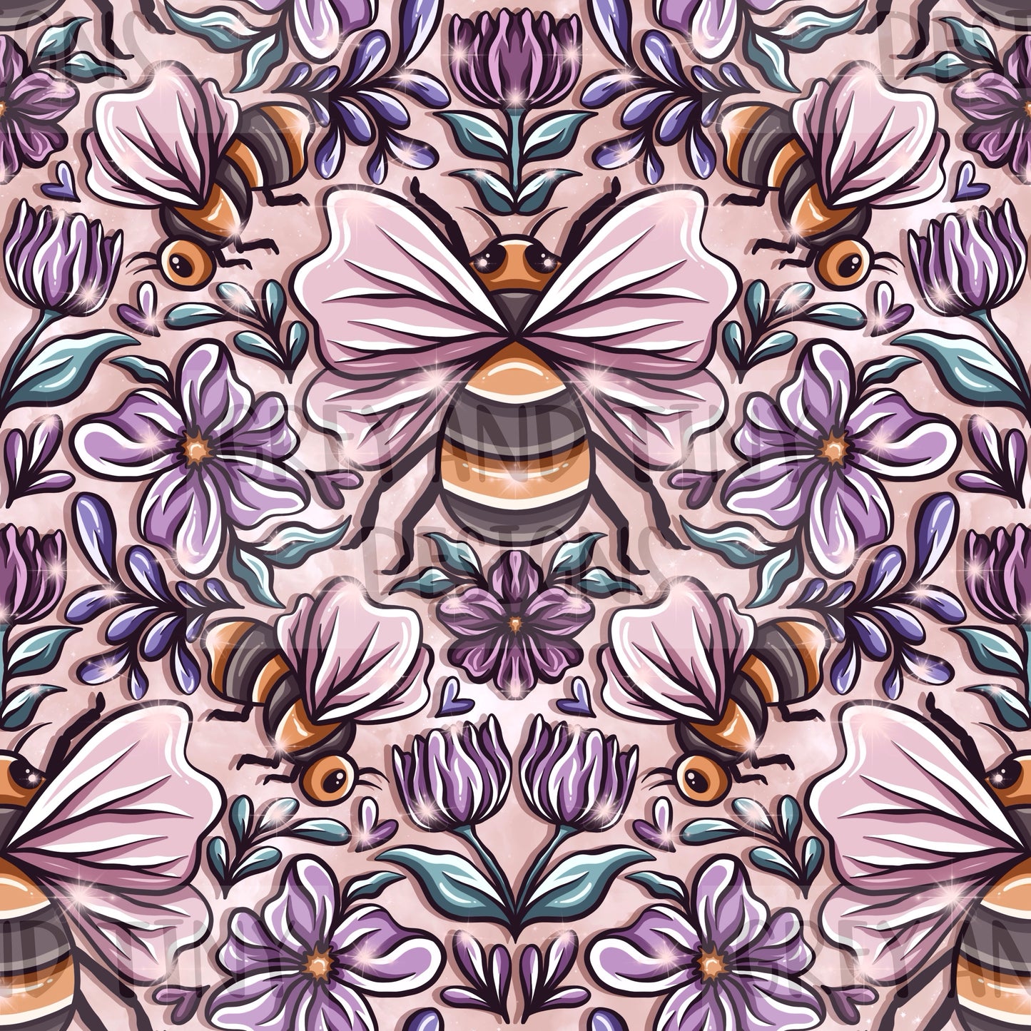 Bee floral symmetry