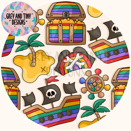 Rainbow pirate
