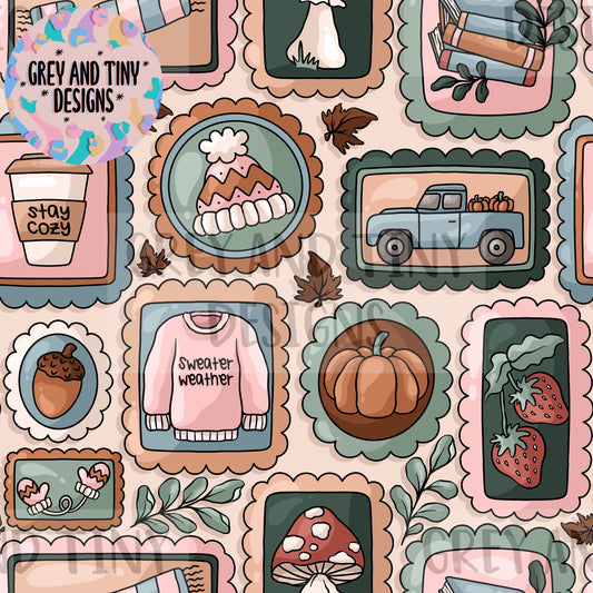 Autumn stamps