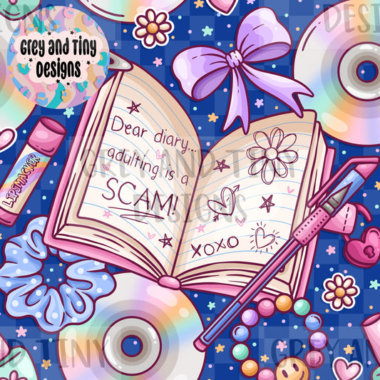 Nostalgic dear diary