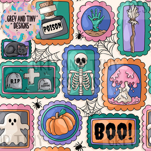 Halloween stamps