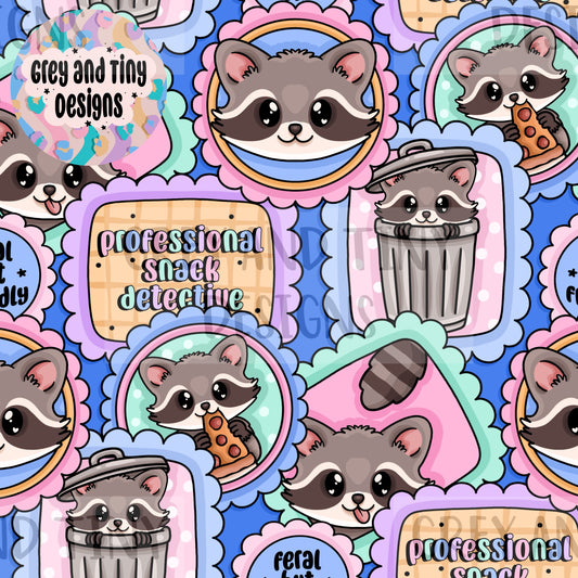 Raccoon collage BUNDLE