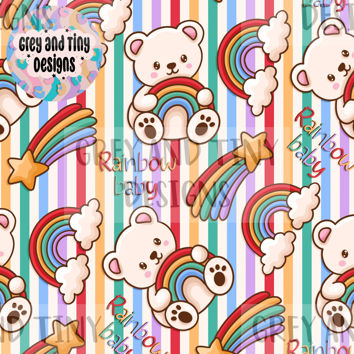 Rainbow baby bright BUNDLE