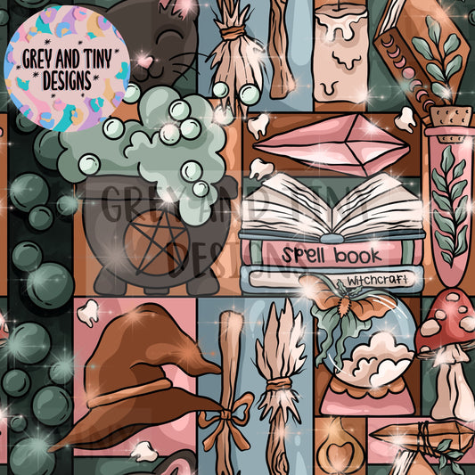 Witchy patchwork
