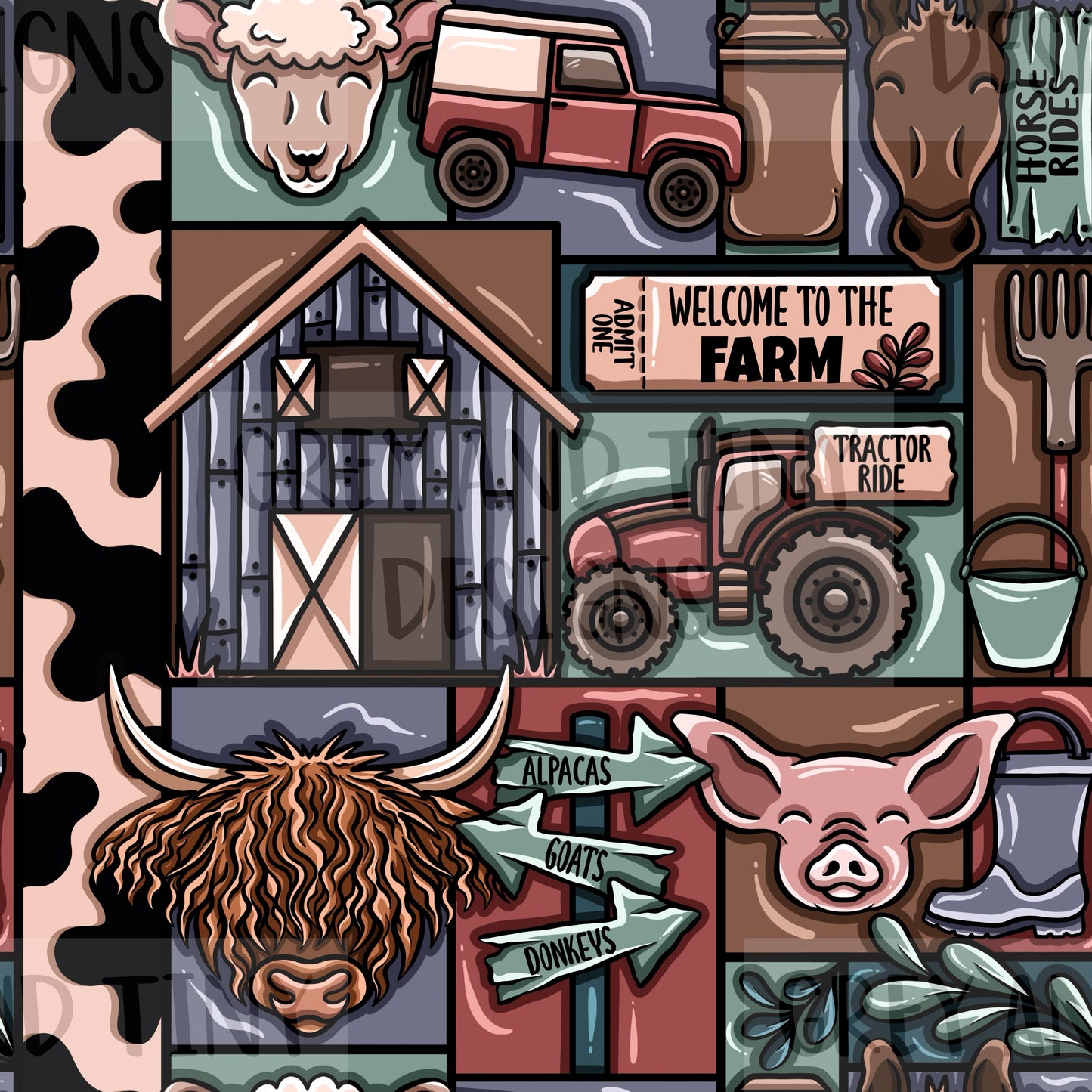 Farm patchwork