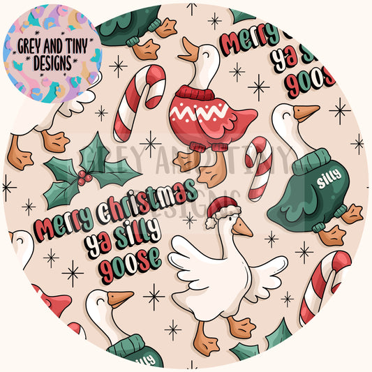 Christmas goose