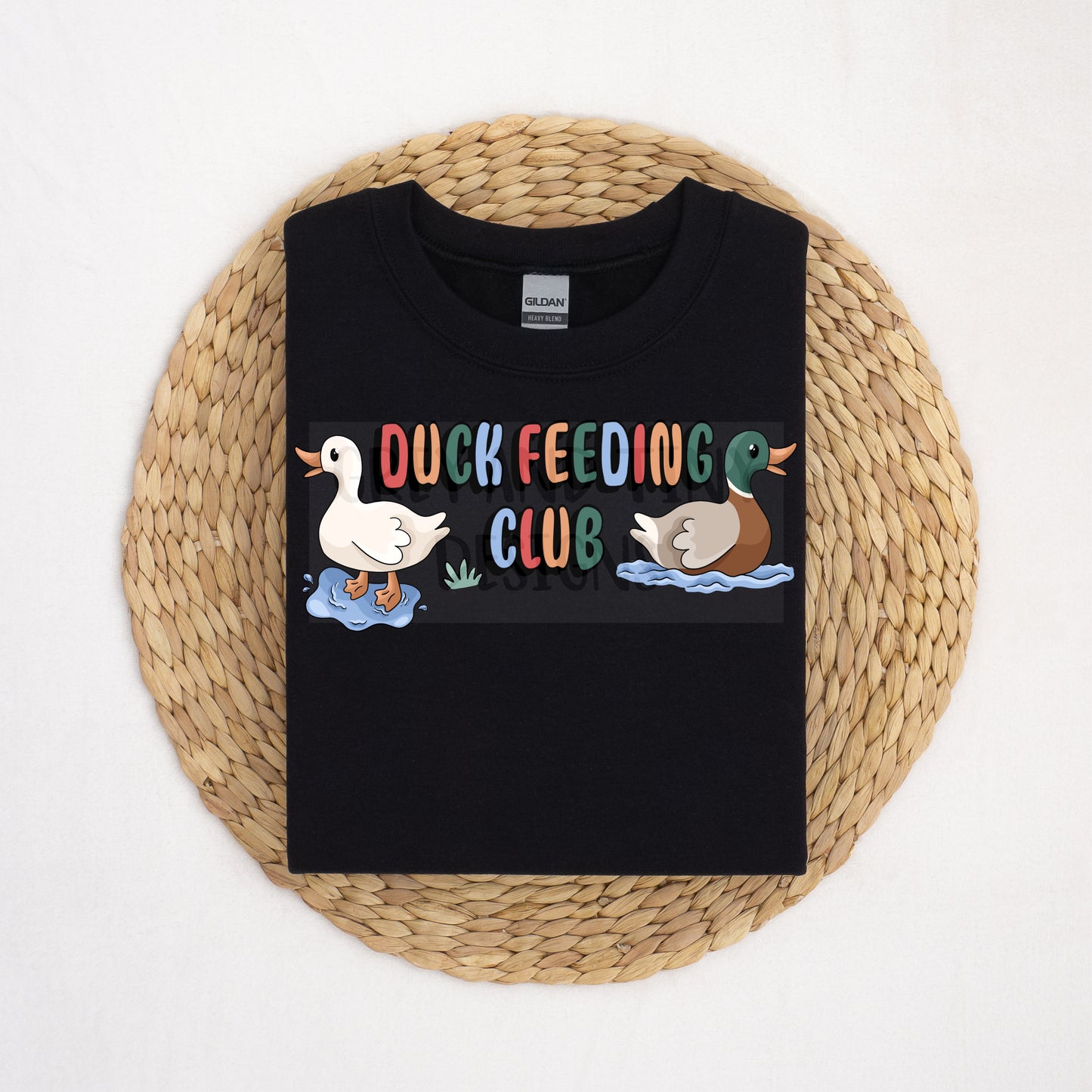 Duck feeding club png