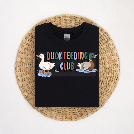 Duck feeding club png