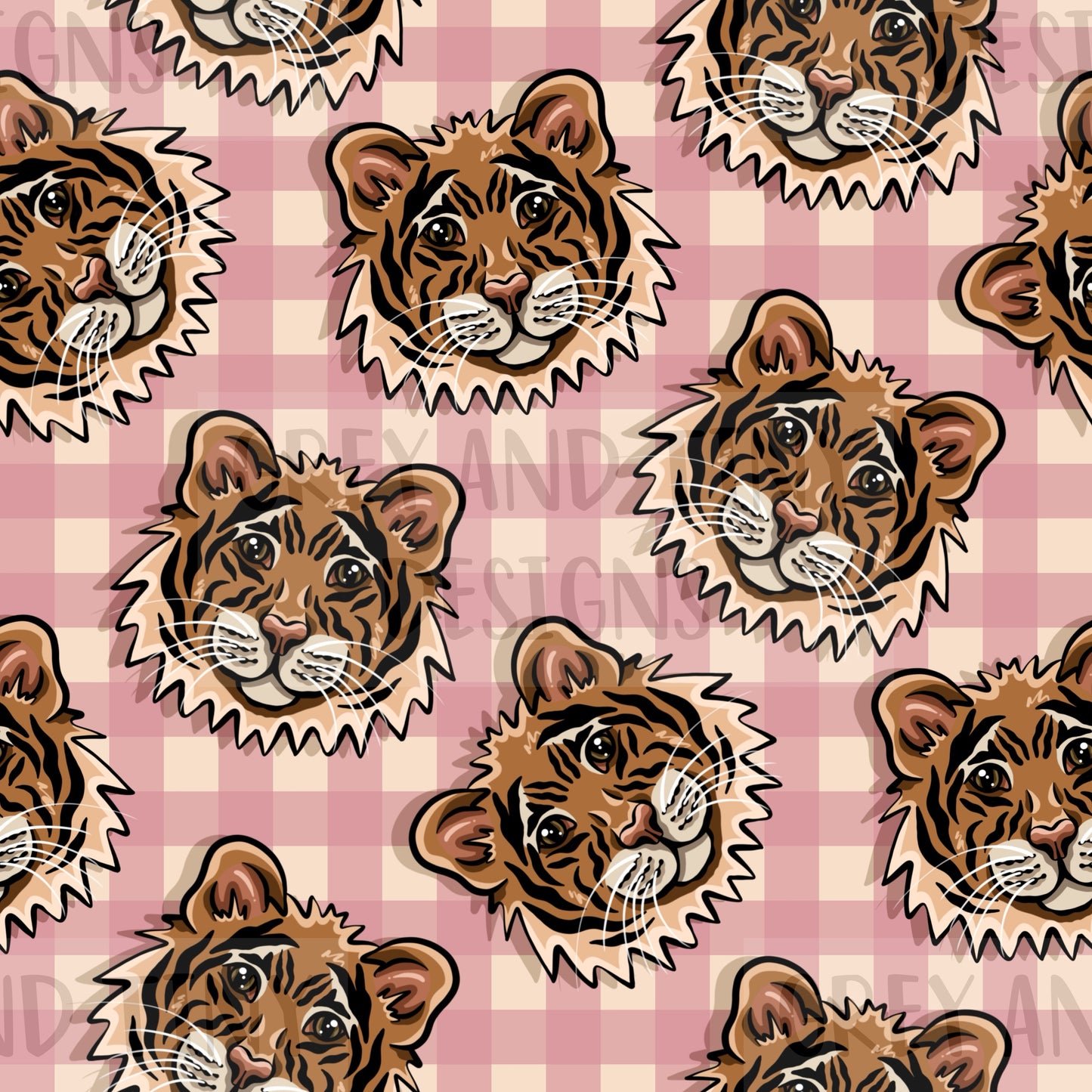 Tiger gingham